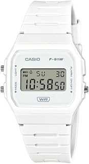 F-91WB Series | Men’s Digital Watch | Turquoise | Bio-Based Resin Band | LED Backlight | Stopwatch | Daily Alarm | Auto Calendar | 12/24 Hour Format | Water Resistant
