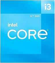 Core i3-12100 Alder Lake CPU LGA 1700 3.3 GHz Quad-Core 60W 12MB Cache Desktop Processor
