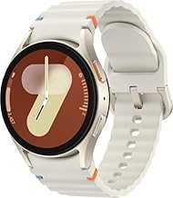 Galaxy Ai Watch 7 Latin American Version Sm-L300 (40mm) Bluetooth Wellness Tips, Heart Rate Tracking, Sleep Monitor, Fitness Tracker (Cream)
