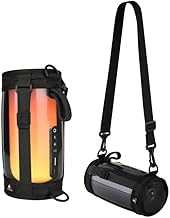 Travel Carrying Strap for JBL Pulse 5 - Portable Speaker, Travel Speaker Case Protective Cover with Adjustable Shoulder Strap Mesh Cover