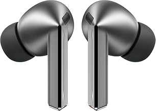 Galaxy Buds 3 Pro AI True Wireless Bluetooth Earbuds, Noise Cancelling, Sound Optimization, Real-Time Interpreter, Redesigned Comfort Fit Latin American Version (Silver)