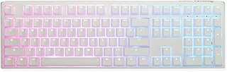One 3 Pure White Hotswap RGB Mechanical Keyboard (Cherry MX Blue)