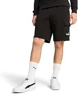 Mens Essentials Cargo French Terry 10" Shorts