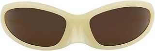 Shield-Frame Bio Injection Sunglasses
