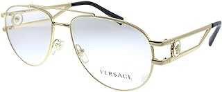 VE 1269 1002 Gold Metal Aviator Eyeglasses 57mm