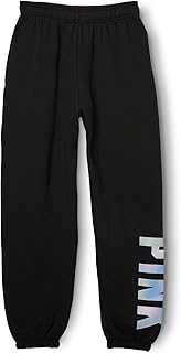 Women's Pink Logo Campus Sweatpants, Womens Sweatpants, (XS-XXL)