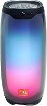 JBL Pulse 4 Waterproof Portable Bluetooth Speaker with Light Show - Black (Renewed)