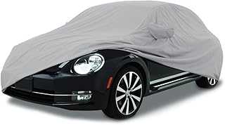 CarsCover Custom Fit 2011-2019 Volkswagen Beetle Car Cover for 5 Layer Ultrashield Waterproof VW Beetle
