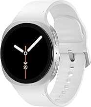 Galaxy Watch 8 (2025) 40mm Bluetooth Smartwatch, Cushion Design, Fitness Tracker, Sleep Coaching, Running Coach, Energy Score, Heart Rate Tracking, Silver [US Version, 2 Yr Warranty]
