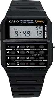 CA53W Vintage Series | Data Bank | 1/100 SEC Stopwatch | Water Resistant | 8 Digit Calculator | Dual Time | Resin Band | Resin Case | Auto Calendar | Daily Alarm | 5 Year Battery