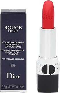 Christian Dior Rouge Dior Couture Lipstick - 999 Matte Lipstick (Refillable) Women 0.12 oz