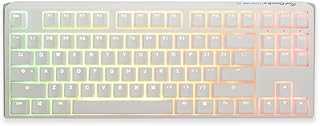 One 3 TKL Pure White Hotswap RGB Mechanical Keyboard (Cherry MX Brown)