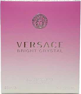 Vêrsace Bright Crystal Eau De Toilette Spray For Woman. EDT 3 fl oz, 90 ml