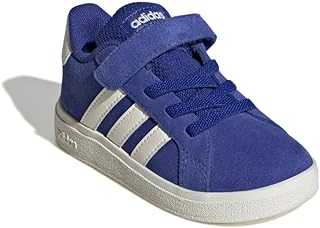 Baby-Boy's Grand Court 2.0 Elastic Lace & Strap Sneaker