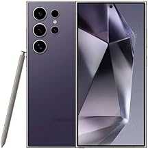 Galaxy S24 Ultra 5G S9280 Physical Dual SIM 512GB 12GB RAM AI Smartphone, Factory Unlocked, Global Model, Long Battery Life - Titanium Violet