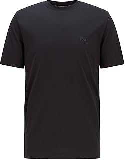 Men's Small Logo Cotton Crewneck T-Shirt