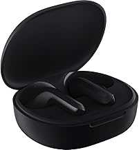 Xiaomi Redmi Buds 4 Lite TWS Wireless Earbuds, Bluetooth 5.3 Low-Latency Game Headset with AI Call Noise Cancelling, IP54 Waterproof, 20H Playtime, Lightweight Comfort Fit Headphones, Black