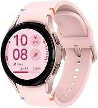 Galaxy Watch FE 40mm Bluetooth AI Smartwatch w/Fitness Tracking, BIA Sensor, Personalized HR Zones, Heart Rate Tracker, Sleep Monitor, Latin American Version, 2024 (Pink Gold)