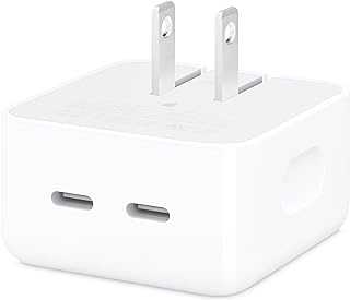 35W Dual USB-C Port Compact Power Adapter: Fast and Convenient Charging, Type C Wall Charger
