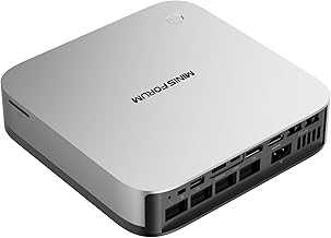 Mini PC AI X1 Pro AMD Ryzen AI 9 HX370(12 Cores/24 Threads, up to 5.1GHz)&AMD Radeon 890M Mini Gaming Computer,32GB DDR5 1TB PCIe 4.0 SSD, 8K Quad Display,Dual 2.5 LAN/WiFi 7/BT5.4/Oculink