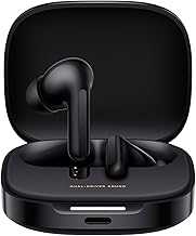 Xiaomi Redmi Buds 6 (Global Version) TWS Earphone, 49dB Active Noise Cancellation Headset, Built-in immersive 360°Surround Sound, 42 Hours Long Battery Life, Type-C Bluetooth 5.4 -Black