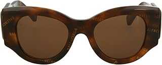 Round/Oval Sunglasses Havana Havana Brown Luxury Eyewear Made In Italy Acetate Frame Designer Fashion for Everyday Luxury