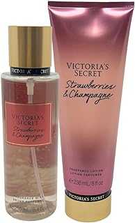 Strawberries & Champagne Fragrance Mist 8.4oz and Fragrance Lotion 8oz - Set