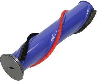 Genuine Brush Bar, Compatible with V8 Animal, V8 Absolute, SV10, V10, Blue, Plastic with Nylon Bristles, Vacuum Brush Bar