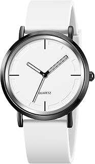 Fashion Simple Analog Quartz Wrist Watches Silicone Strap Waterproof Watch Women Watches Men Sports Watches
