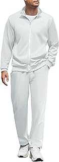 Men's Tracksuits Casual Sweatsuit 2 Piece Full Zip Athletic Jogging Suit Sets Sport Sweat Suit