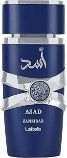 Asad Zanzibar - Fresh, Spicy, Vanilla, Coconut - Eau de Parfum Long-Lasting Fragrance for Men, 3.40 Ounce / 100 ml