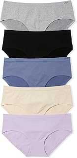 PINK Women's Seamless Hipster Underwear, Panties for Women, Spring Basic, (L)