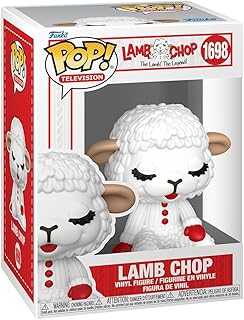 Pop TV: LambChopPAL - Lamb Chop - Lamb Chop's Play Along - Collectable Vinyl Figure - Gift Idea - Official Merchandise - Toys for Kids & Adults - Cartoon/Animation Fans