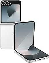 SAMSUNG Galaxy Z Flip 6 Factory Unlocked 256GB SM-F741U1 - White (Renewed)