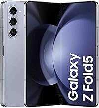 Galaxy Z Fold 5 F9460 Foldable Design, 5G Physical Dual Sim 512GB 12GB RAM Factory Unlocked Global Smartphone Mobile Cell - ICY Blue