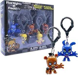 Five Nights at Freddy's Backpack Hangers (Five Nights at Freddy's Backpack Hangers Collector's Box)