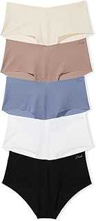 PINK Women's No Show Cheekster Underwear, Panties for Women, Spring Basic, (M)
