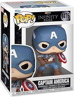 Pop Marvel: Infinity Saga - Captain America - Collectable Vinyl Figure - Gift Idea - Official Merchandise - Toys for Kids & Adults - Superheroes Fans - Model Figure for Collectors and Display