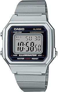 Men's B650WD-1ACF Classic Digital Display Quartz Silver Watch