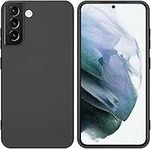 TENOC Phone Case for Samsung Galaxy S21 5G, Black Case Anti-Fingerprint Protective Bumper Matte Cover