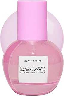 Plum Plumping & Hydrating Hyaluronic Acid Korean Skin Care Serum - Antioxidant Anti Aging Face Serum + Vitamin B5 for Lasting Skin Barrier Repair & Firming Lines & Wrinkles - Vegan, 30ml