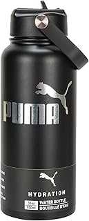 PUMA Evercat 32 oz Honor Flip Top Bottle, Black, OS