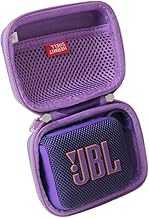Hard Travel Case for JBL Go 4 - Ultra-Portable Bluetooth Speaker (Purple, Case for JBL GO 4)
