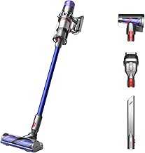 V11 Cordless Stick Vacuum, Large, Nickel/Blue