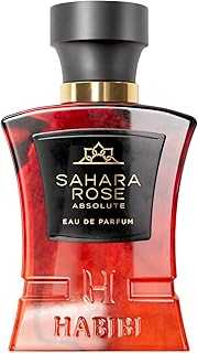 Sahara Rose Perfume for Men – 2.5 oz (75ML) Long Lasting Arabian Cologne, Floral Amber Woody Men Perfume, Luxury Fragrance Gift for Special Occasions