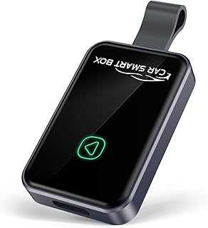 Wireless CarPlay Adapter for iPhone - 5G WiFi Auto Connect, Plug & Play in Seconds, Connection for Convert Wired to Wireless Car Play Adapter Apple CarPlay (2015+ Cars, iOS)