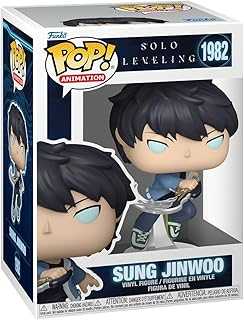 Pop! Animation: Solo Leveling - Sung Jinwoo - 1/6 Odds for Rare Chase Variant - Styles May Vary - Collectable Vinyl Figure - Gift Idea - Official Merchandise - Toys for Kids & Adults