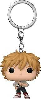 POP! Keychain: CSM - Denji - Chainsaw Man Novelty Keyring - Collectable Mini Figure - Stocking Filler - Gift Idea - Official Merchandise - Anime Fans - Backpack Decor