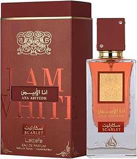 Ana Abiyedh Scarlet – Fruity, Floral, Spicy, Sweet – Eau de Parfum Spray Long-Lasting Fragrance for Unisex, 2.0 Ounce / 60 ml