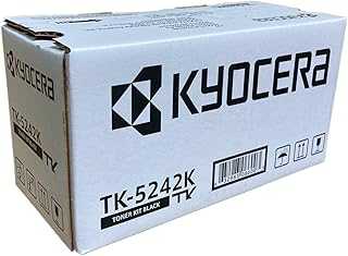 TK-5242K Black Toner Cartridge for M5526cdw/ P5026cdw Model Laser Printers (1T02R70US0)